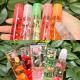 Roll-on Fruit Lip Oil Transparent Colorless Glass Lip Gloss
