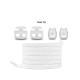 1 Set Of Plastic Shoe Buckles, Comfortable And Fast, Suitable For Children With Lockable Sports Shoes, Sports Shoelaces, Braided Elastic Shoelaces Black Laces