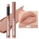 12-Color Angled Rotating Matte Lipstick Single Piece