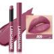 12-Color Angled Rotating Matte Lipstick Single Piece