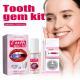 Jaysuing Tooth Gem Kit Dental Jewellery Kit Glamorous Accessories Easy To Remove And Apply Crystal Dental Jewellery Sparkling Dental Adhesive