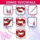 Jaysuing Tooth Gem Kit Dental Jewellery Kit Glamorous Accessories Easy To Remove And Apply Crystal Dental Jewellery Sparkling Dental Adhesive