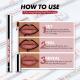 Tear-off Lip Liner Dye-and-peel Formula That Stays Put Without Fading Or Smudginglip Pencil Lipstick