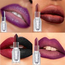 Soft-matte, Dual-tone, 2-in-1 Matte Longwear Lip Mud With A Pearly, Iridescent, And Velvety-matte Finishstain-proof And Smudge-resistant