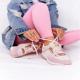 Plus Size Casual Platform Dad Shoes Lace-up Wedge Sports Women