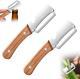 Vegetable Peeler With Wooden Handle And Bottle Opener 2 In 1 Stainless Steel Kitchen Tool For Fruit Potato Pumpkin Kitchen Gadgets