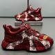 Fashion Youth Embroidery Stitching Thick Bottom Lightweight Mens Shoes