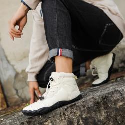 Couple Fleece-lined Hiking Shoes Non-slip Casual