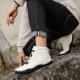 Couple Fleece-lined Hiking Shoes Non-slip Casual