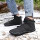 Couple Fleece-lined Hiking Shoes Non-slip Casual