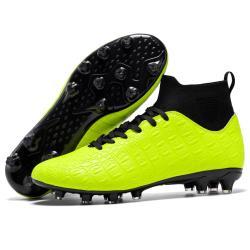 Football Mens High-top Foot Sock Training Shoes