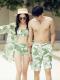 Ginger Swimsuit Mens And Womens Couples Beach Pants Bikini Suit