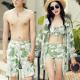 Ginger Swimsuit Mens And Womens Couples Beach Pants Bikini Suit