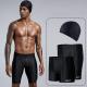 Mens Beach Surfing Shark Skin Waterproof Fabric Swimming Trunks