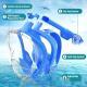 Silicone Snorkeling Mask Diving Mask Full Dry Waterproof Leak-proof Anti-fog For Children