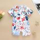 Girls Flower Full Printed One-piece Swimsuit Baby