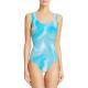 Girls One-piece Swimming Suit Digital Printing