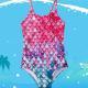 Childrens Mermaid One-piece Swimsuit