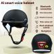Voice Smart Bluetooth Accessible Phone Warning Light Helmet
