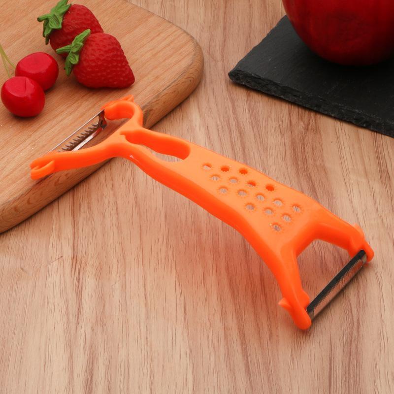 Double-ended Paring Knife-Orange Red-33g-1 pack - Option1