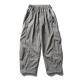 Fleece-Lined Quick-Dry Paratrooper Cargo Pants Water-Repellent Outdoor Joggers