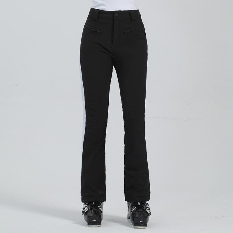 Womens Outdoor Windproof Simple Winter Ski Pants