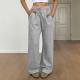 Straight-leg Trousers Casual Pants For Women