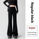 Fleece-lined Slightly Flared Sports Pants Female Spring And Autumn High Waist Slimming