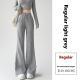 Fleece-lined Slightly Flared Sports Pants Female Spring And Autumn High Waist Slimming