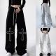 High Waist Drawstring Loose Hot Girl Style Dancing Hiphop Sports Pants Female