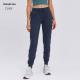 High Waist Yoga Pants Womens Drawstring Quick-drying Elastic Running Fitness