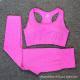Three-piece Bra Long Sleeve Top And Trousers Suit Yoga Clothes