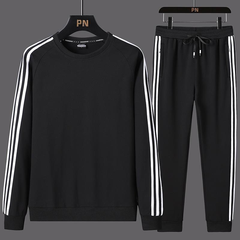 Casual Sportswear Suit Mens Two-piece Suit Sweatshirt And Sweatpants