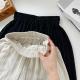 Lazy And Soft Cotton Linen Striped Wide Leg Pants