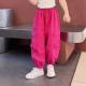 Girls Loose Western Style Wide-leg Overalls