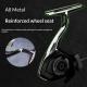 Fun To Use All Metal Spinning Reel Fishing Gear