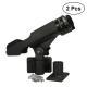 NEW 2pcs Adjustable Fishing Rod Pole Mount Stand Bracket Holder For Kayak Canoe Boat UK