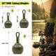 Rubber Coated Water Lead European Carp Fishing
