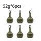 Rubber Coated Water Lead European Carp Fishing