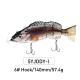 Electronic fish automatic swimming bait propeller smart lure