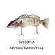 Electronic fish automatic swimming bait propeller smart lure