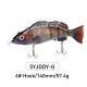 Electronic fish automatic swimming bait propeller smart lure