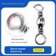 Barrel Swivel Type B Figure-8 Snap Lure Connector Ring