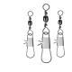 Barrel Swivel Type B Figure-8 Snap Lure Connector Ring
