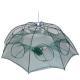 2Pcs Foldable Fishing Bait Nets Trap Crab Net Shrimp Fish Cast Dip Cage