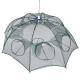 2Pcs Foldable Fishing Bait Nets Trap Crab Net Shrimp Fish Cast Dip Cage