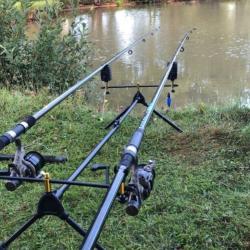 Battery Library Fishing Floor Outlet Fishing Rod Bracket Aluminum Alloy Suit