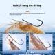 Spring Rubber Band Sea Fishing Lure For Live Shrimp