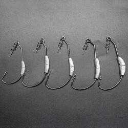 Bare Ribbon Lead Wide Curved Handle Hook