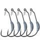Bare Ribbon Lead Wide Curved Handle Hook